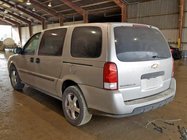 1GNDV23108D196018 - 2008 CHEVROLET UPLANDER L Gümüş foto 3