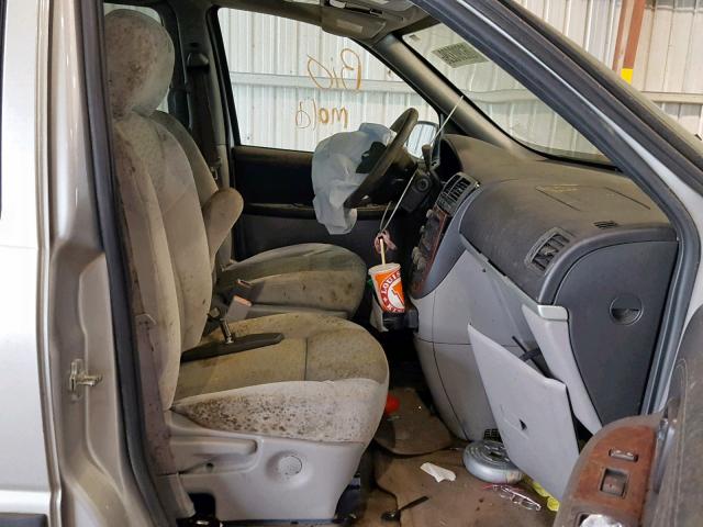 1GNDV23108D196018 - 2008 CHEVROLET UPLANDER L Gümüş foto 5