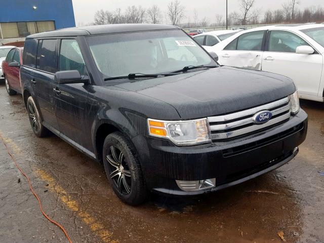 2FMGK5BC3BBD22514 - 2011 FORD FLEX SE BLACK photo 1