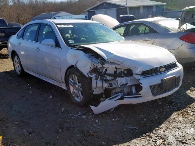 2G1WB5E39G1172202 - 2016 CHEVROLET IMPALA LIM WHITE photo 1