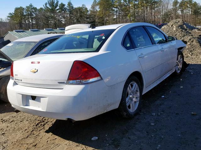 2G1WB5E39G1172202 - 2016 CHEVROLET IMPALA LIM WHITE photo 4