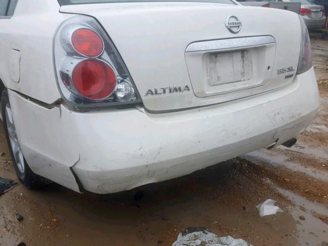 1N4BL11D16C263117 - 2006 NISSAN ALTIMA SE WHITE photo 9