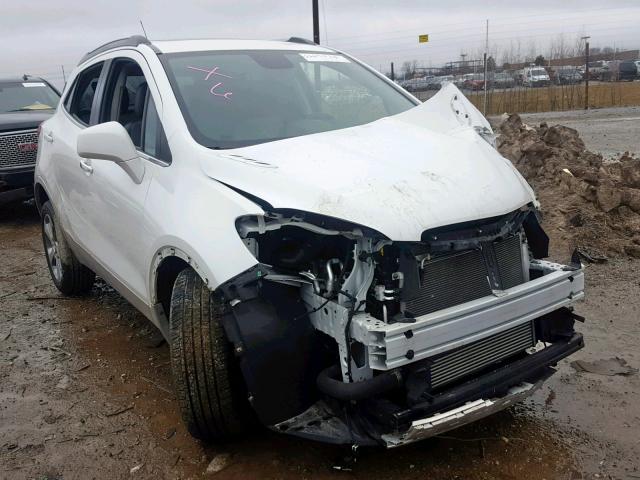 KL4CJGSB9DB190001 - 2013 BUICK ENCORE WHITE photo 1