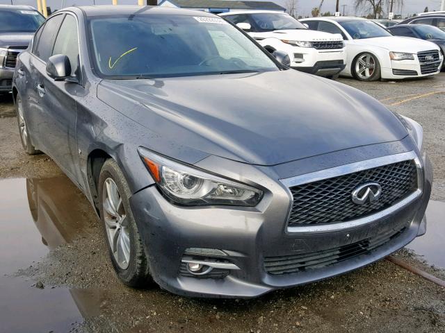 JN1BV7AP4FM343798 - 2015 INFINITI Q50 BASE CHARCOAL photo 1