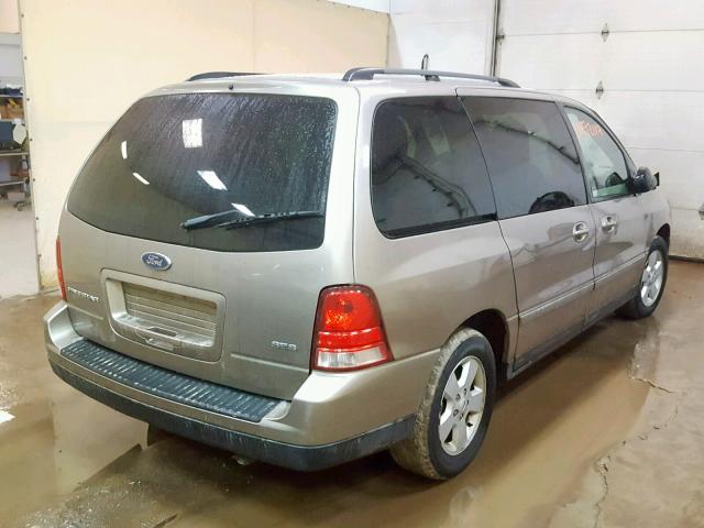 2FMZA57694BB21749 - 2004 FORD FREESTAR S BROWN photo 4