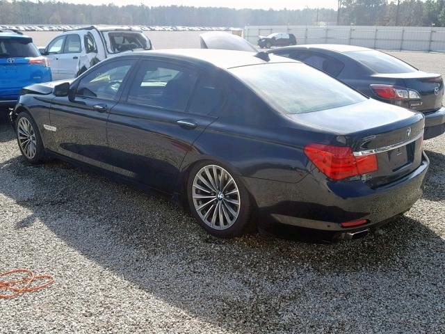 WBAKB83539CY58547 - 2009 BMW 750 LI BLACK photo 3