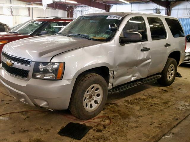 1GNSK2E02BR264270 - 2011 CHEVROLET TAHOE SPEC SILVER photo 2