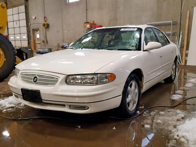 2G4WB55K741351943 - 2004 BUICK REGAL LS WHITE photo 2