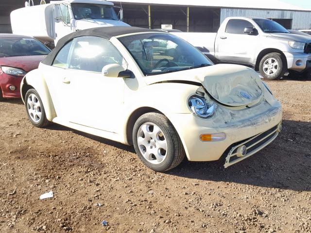 3VWCK21YX3M319234 - 2003 VOLKSWAGEN NEW BEETLE Sarı foto 1