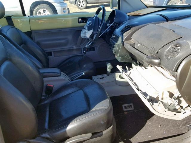 3VWCK21YX3M319234 - 2003 VOLKSWAGEN NEW BEETLE Sarı foto 5