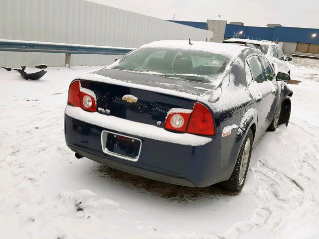 1G1ZH57BX8F162319 - 2008 CHEVROLET MALIBU 1LT 蓝色 照片 4