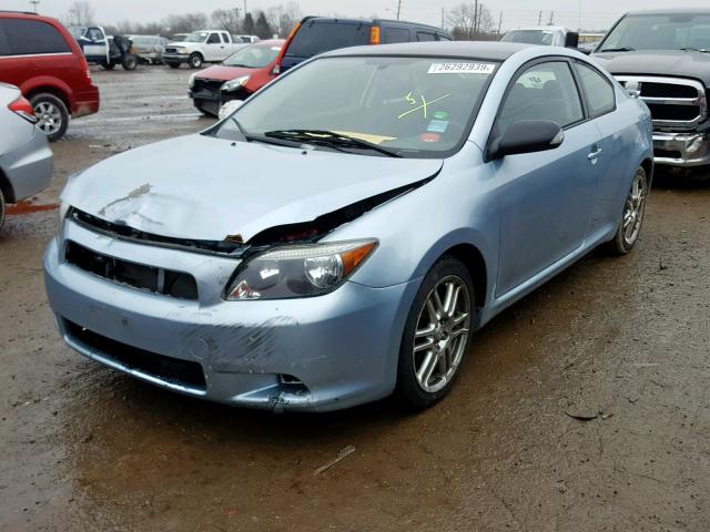 JTKDE177360087762 - 2006 TOYOTA SCION TC ლურჯი ფოტო 2