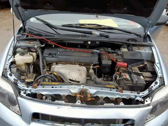 JTKDE177360087762 - 2006 TOYOTA SCION TC ლურჯი ფოტო 7