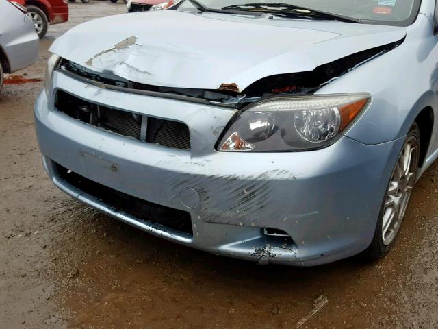 JTKDE177360087762 - 2006 TOYOTA SCION TC ლურჯი ფოტო 9