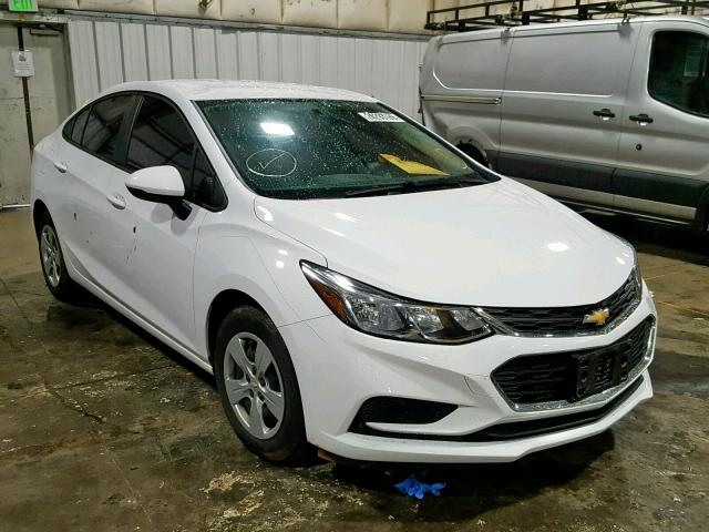 1G1BB5SM9J7157124 - 2018 CHEVROLET CRUZE LS WHITE photo 1