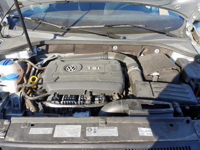 1VWAT7A34EC096246 - 2014 VOLKSWAGEN PASSAT S SILVER photo 7