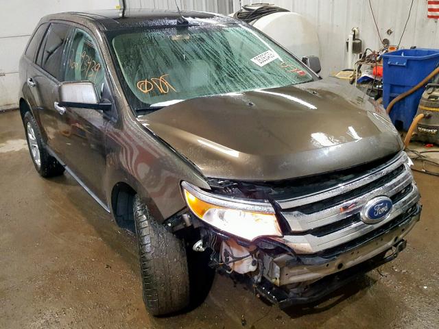 2FMDK4JC8BBA82813 - 2011 FORD EDGE SEL BROWN photo 1