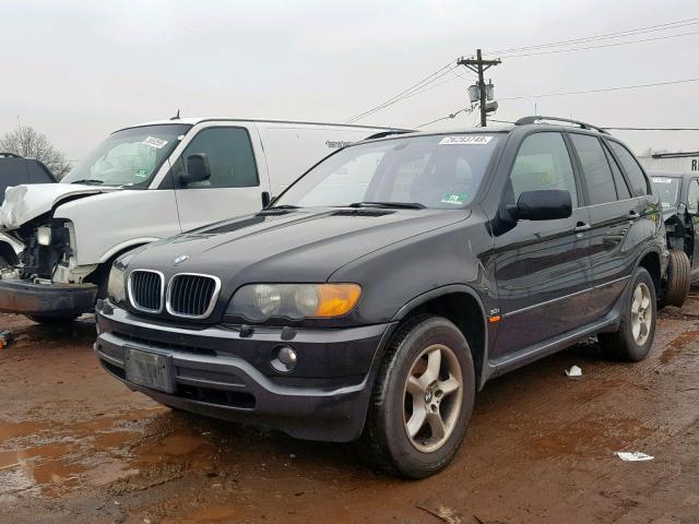 5UXFA53543LV96162 - 2003 BMW X5 3.0I BLACK photo 2