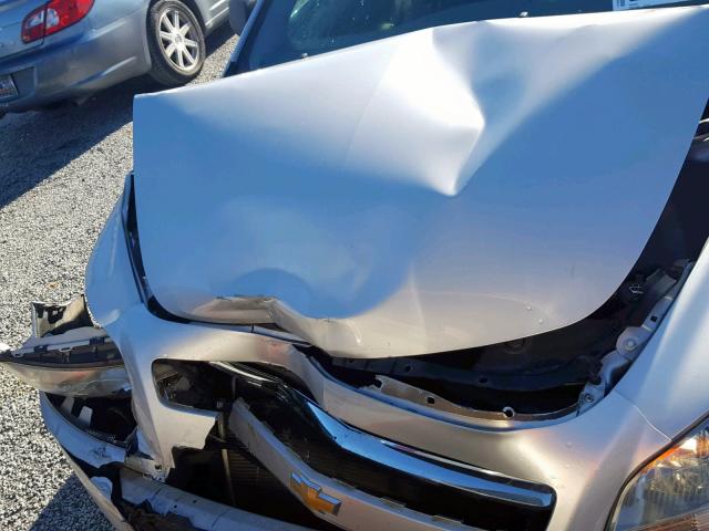 1G1ZA5EU1CF393675 - 2012 CHEVROLET MALIBU LS SILVER photo 7