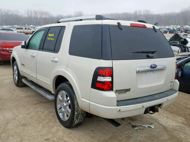 1FMEU75896UB23696 - 2006 FORD EXPLORER L WHITE photo 3