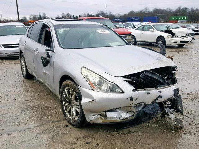 JN1DV6AR8BM450013 - 2011 INFINITI G25 SILVER photo 1