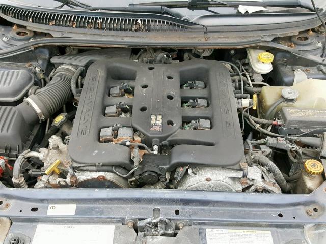 2C3HE76K82H307909 - 2002 CHRYSLER 300M SPECI BLUE photo 7