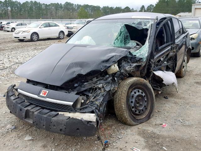 1G8AJ52F43Z117347 - 2003 SATURN ION LEVEL BLACK photo 2