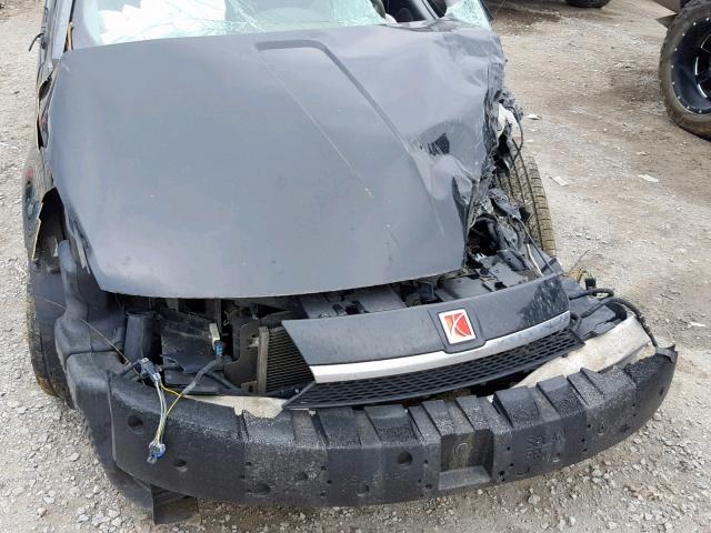 1G8AJ52F43Z117347 - 2003 SATURN ION LEVEL BLACK photo 7