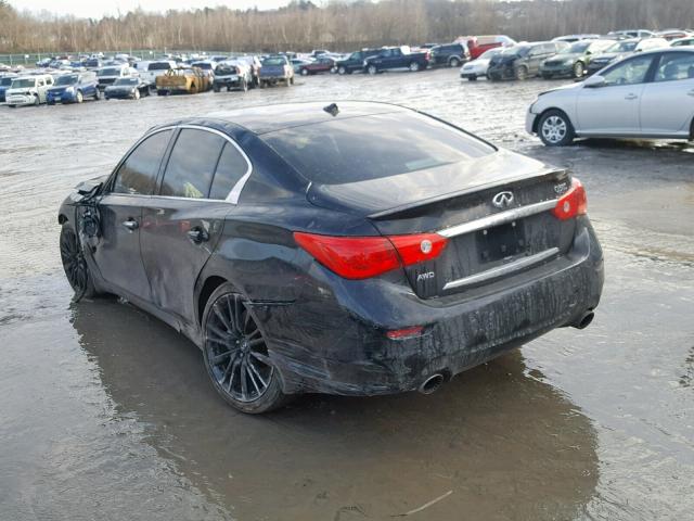 JN1FV7ARXGM450763 - 2016 INFINITI Q50 RED SP BLACK photo 3