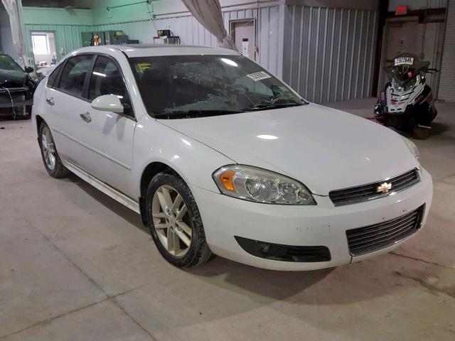 2G1WC5EM0A1162378 - 2010 CHEVROLET IMPALA LTZ WHITE photo 1