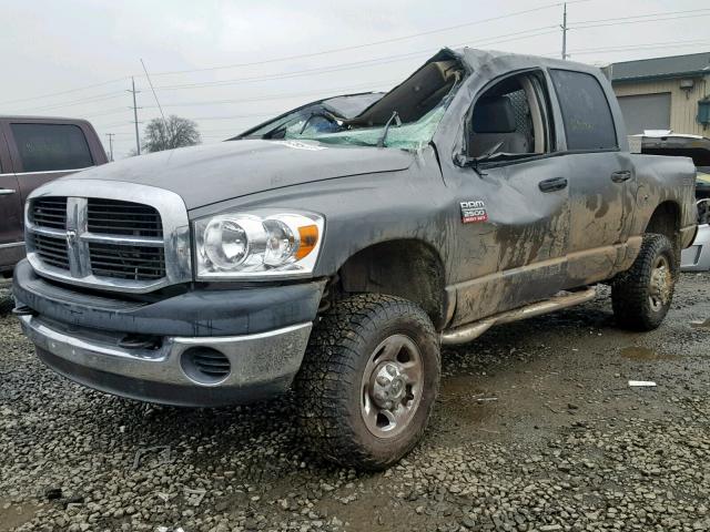 3D7KS28D68G217586 - 2008 DODGE RAM 2500 S GRAY photo 2