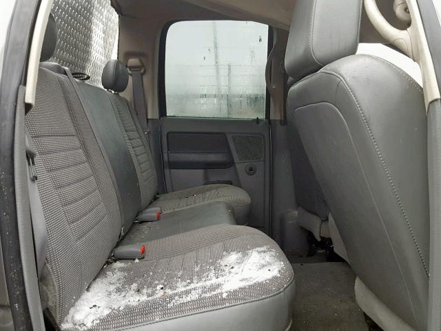 3D7KS28D68G217586 - 2008 DODGE RAM 2500 S GRAY photo 6