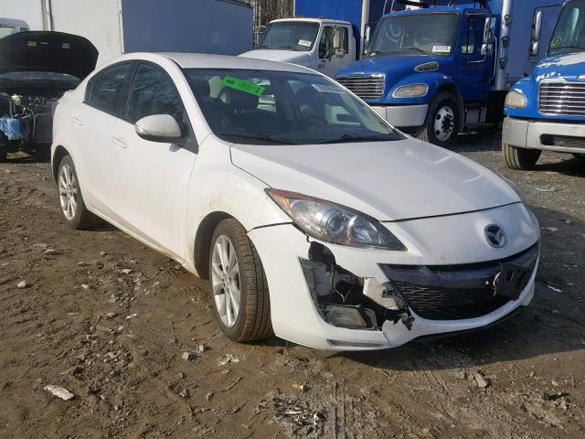 JM1BL1S60A1172984 - 2010 MAZDA 3 S WHITE photo 1