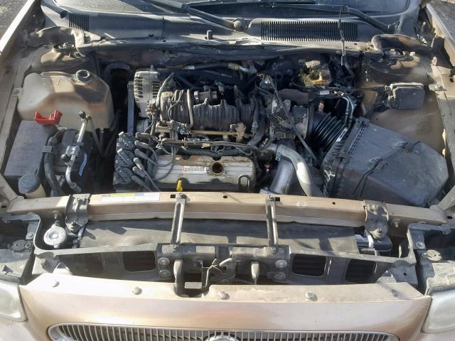 1G4HP54K5Y4155571 - 2000 BUICK LESABRE CU GOLD photo 7