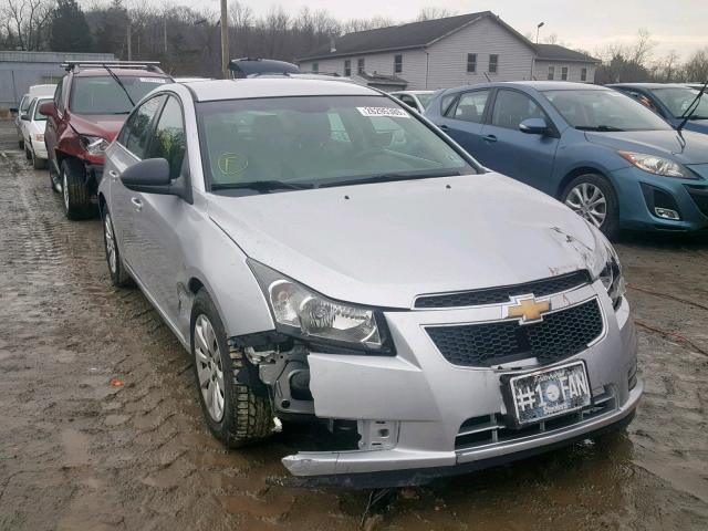 1G1PC5SHXB7149105 - 2011 CHEVROLET CRUZE LS SILVER photo 1