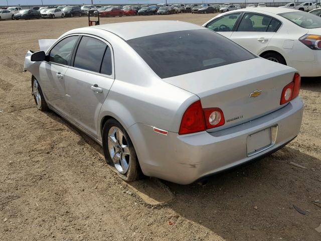 1G1ZC5EBXAF176664 - 2010 CHEVROLET MALIBU 1LT 银色 照片 3
