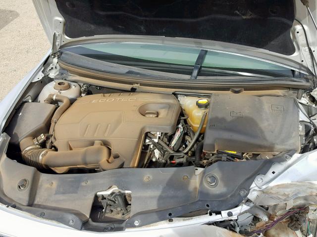 1G1ZC5EBXAF176664 - 2010 CHEVROLET MALIBU 1LT 银色 照片 7