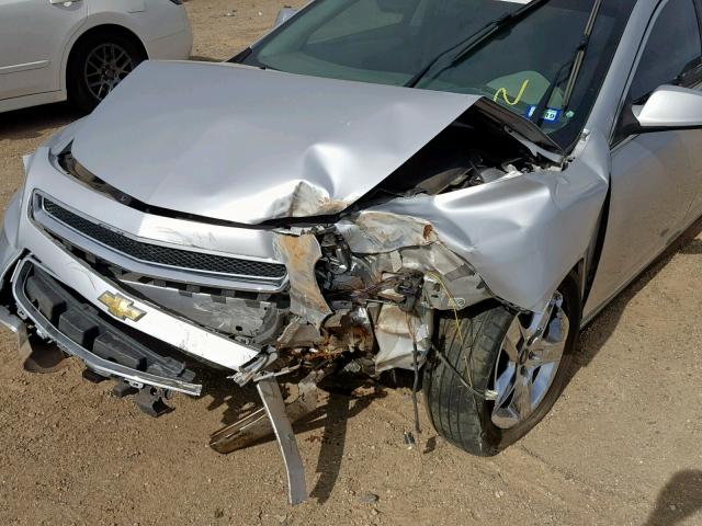 1G1ZC5EBXAF176664 - 2010 CHEVROLET MALIBU 1LT 银色 照片 9
