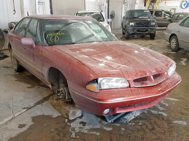 1G2HX52K3W4219616 - 1998 PONTIAC BONNEVILLE MAROON photo 1