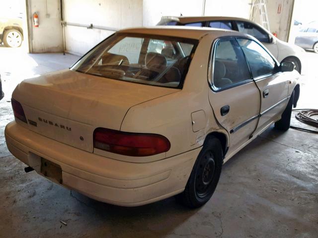 JF1GC4357TH512886 - 1996 SUBARU IMPREZA L WHITE photo 4