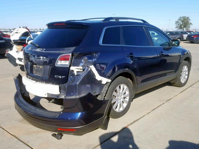 JM3TB28AX80154704 - 2008 MAZDA CX-9 BLUE photo 4