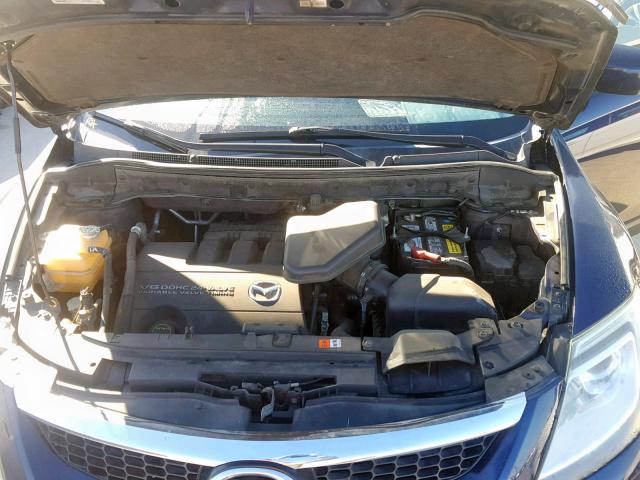 JM3TB28AX80154704 - 2008 MAZDA CX-9 BLUE photo 7