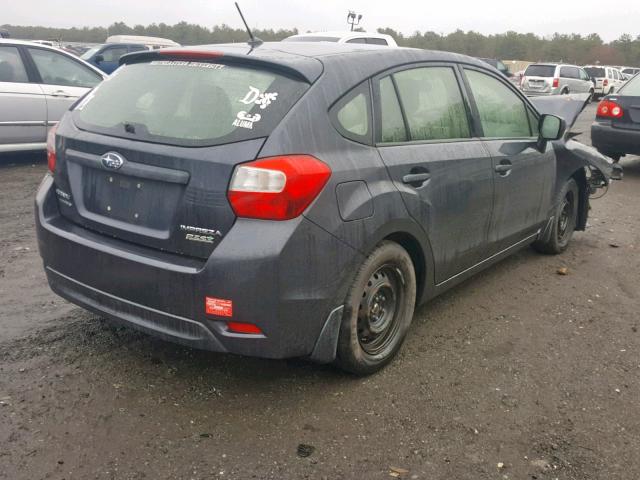 JF1GPAA65DH818307 - 2013 SUBARU IMPREZA BA GRAY photo 4