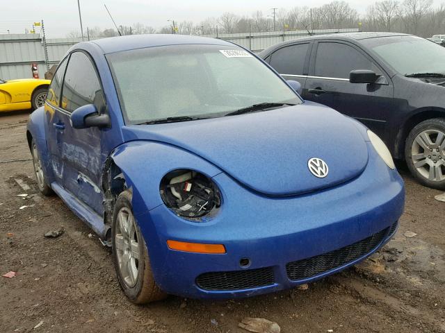 3VWPW31C07M517004 - 2007 VOLKSWAGEN NEW BEETLE Blau Foto 1