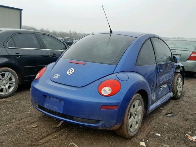 3VWPW31C07M517004 - 2007 VOLKSWAGEN NEW BEETLE Blau Foto 4