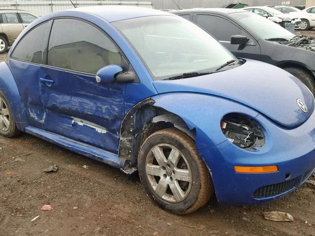 3VWPW31C07M517004 - 2007 VOLKSWAGEN NEW BEETLE Blau Foto 9