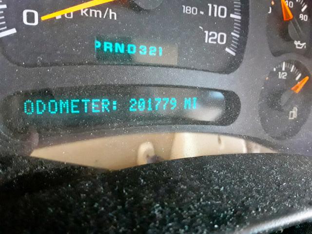 1GNEK13Z54J179854 - 2004 CHEVROLET TAHOE K150 MAROON photo 8