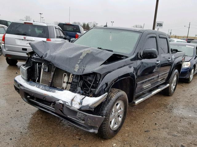 1GCJTDDE6A8109574 - 2010 CHEVROLET COLORADO L BLACK photo 2
