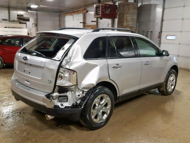 2FMDK4JC1BBB42513 - 2011 FORD EDGE SEL SILVER photo 9