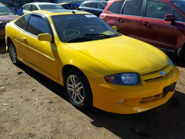 1G1JH12F347200770 - 2004 CHEVROLET CAVALIER L YELLOW photo 1